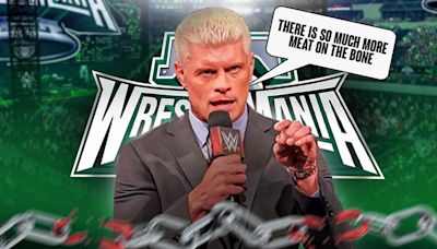 Cody Rhodes tells doubters that's 'more meat on the bone' after winning the WWE Championship at WrestleMania 40