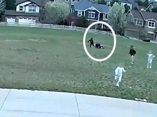 Video: Watch man lunge at child in attempted kidnapping​ at a Colorado school