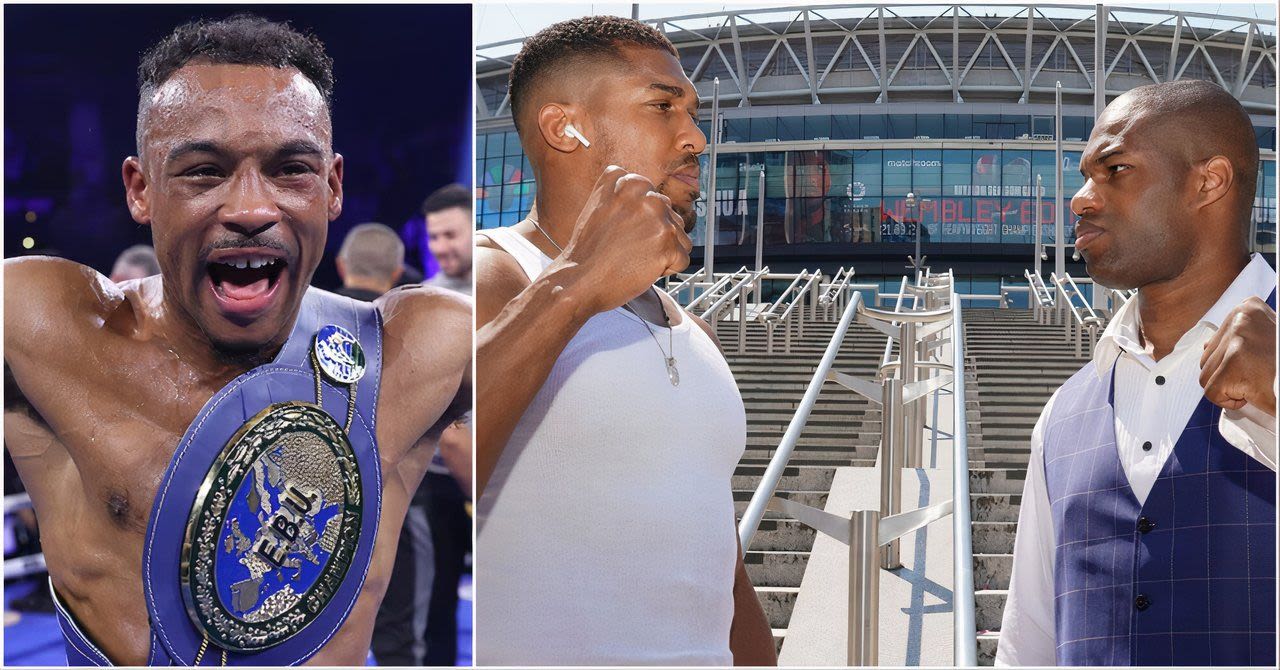 'I used to be a plumber - now I'm fighting on an Anthony Joshua card at Wembley'