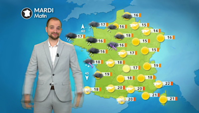 Météo de ce mardi 9 juillet : fort contraste thermique et retour des orages