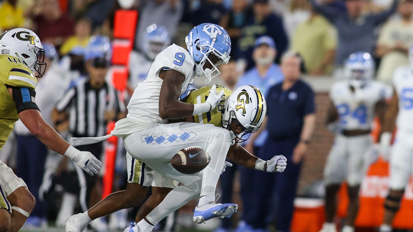 Pros and Cons of Baltimore Ravens picking UNC football's Tez Walker in 2024 NFL Draft