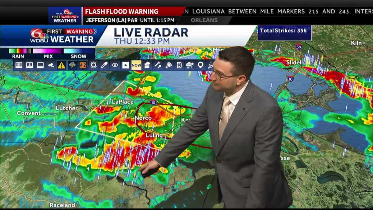 More storms possible Thursday afternoon