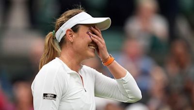 Donna Vekic ends Lulu Sun’s dream run to reach first Wimbledon semi-final