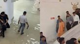 Video: Water Enters Inside UP Assembly Following Heavy Rains In Lucknow, CM Yogi Evacuated Through Alternate Gate