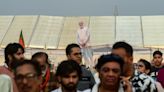 Modi's struggling rival Gandhi votes as India election resumes