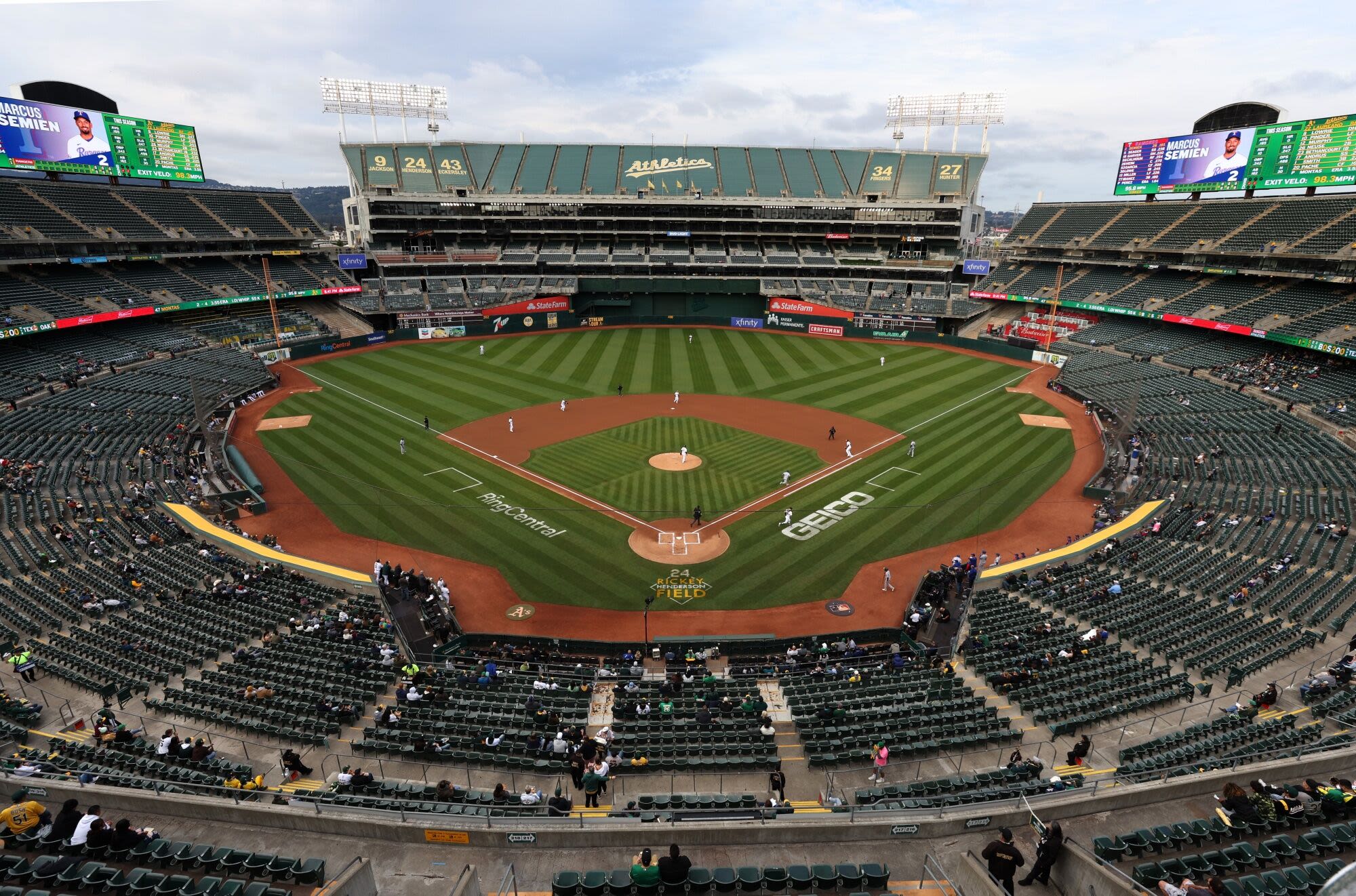 Oakland to Sell A’s Stadium as Major League Baseball Team Exits for Las Vegas