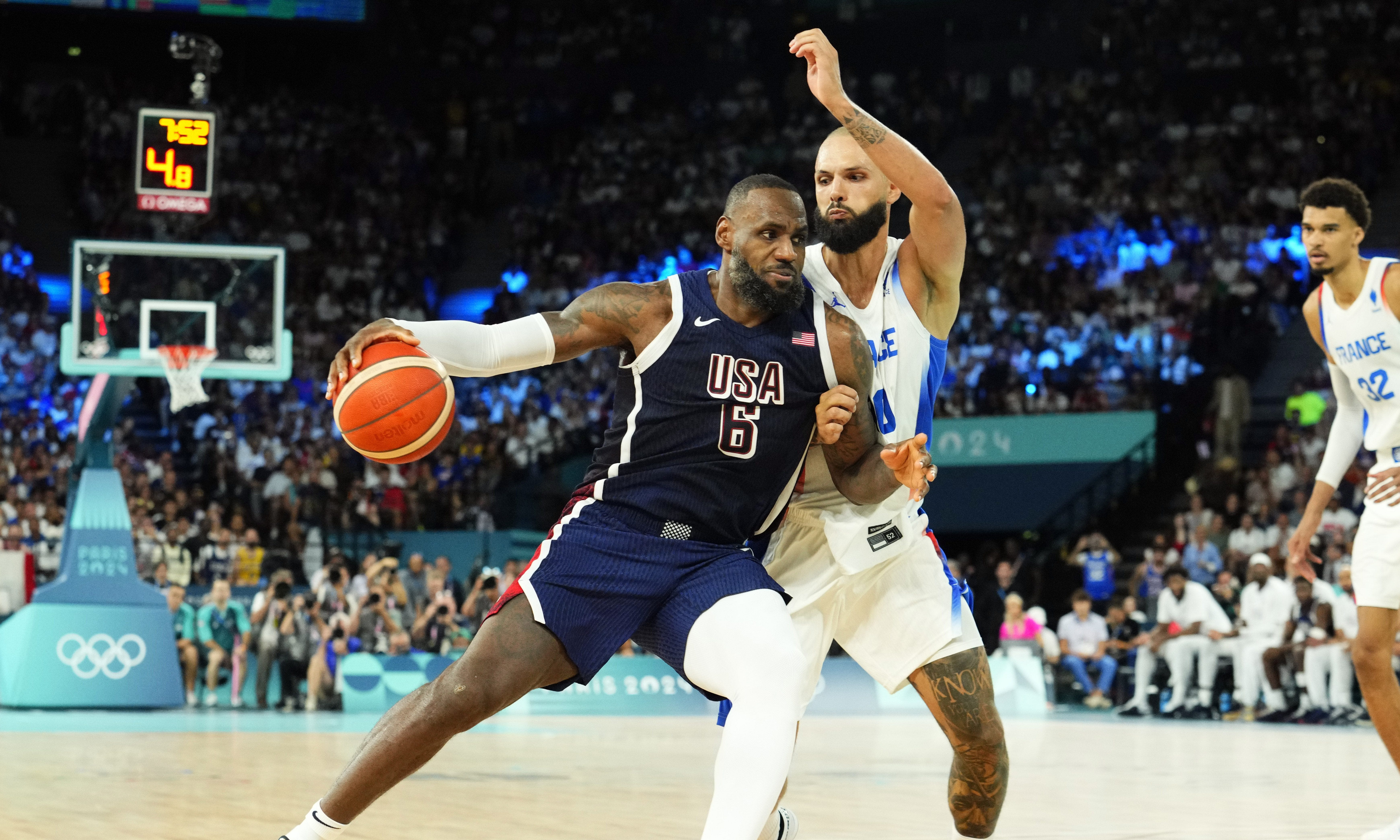 LeBron James wins the MVP of men's basketball at 2024 Olympics