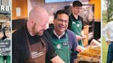 New Starbucks CEO says he'll work a half-day behind a store counter monthly as he plans to prioritize 'human connection over every cup of coffee'