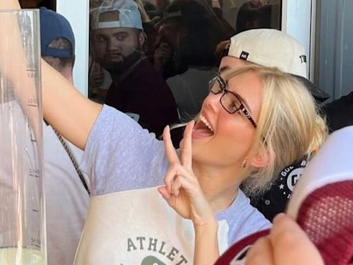 Kendall Jenner Takes Her Honey Blonde Hair to College in Texas