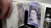 Sterling falls after BoE paves way for rate cut, FTSE 100 jumps to record