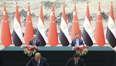 中埃發表聯合聲明支持彼此核心利益 埃及表明支持中國實現統一