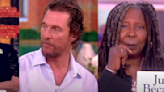 Whoopi Goldberg Saves 'The View' After Matthew McConaughey and Joy Behar's "Awkward" Exchange