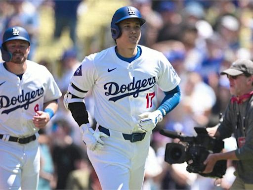 MLB／大谷翔平單場雙響砲！第10轟飛了464英呎 重返全壘打王-台視新聞網