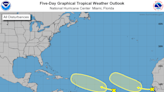 National Hurricane Center tracking two tropical waves in Atlantic