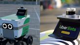 ¡Tiernos robots repartidores! Uber Eats añade más de 2 mil robots para entregas en California