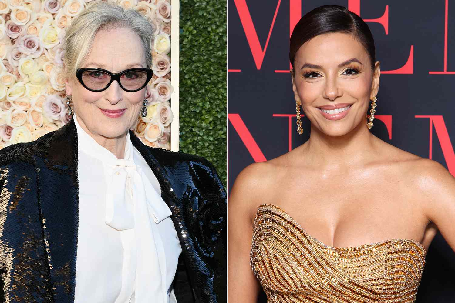 Meryl Streep Introduced Eva Longoria as Her 'Cousin' at “OMITB” Season 4 Table Read After “Faces of America” Discovery