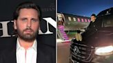 Kourtney Kardashian, Scott Disick's Son Reign, 8, Sits on Mercedes, Poses Next to Private Jet in New Photo