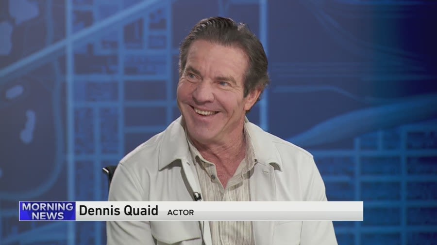 Dennis Quaid on taking on role as Ronald Reagan, performance in Chicago