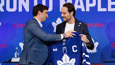 Auston Matthews is named captain of Maple Leafs, succeeding John Tavares