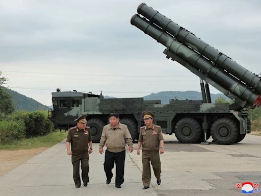 Kim Jong Un calls for more nuclear weapons as North Korea shows off facility