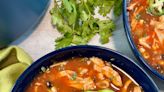 Make an easy twist on chicken tortilla soup with leftover Thanksgiving turkey. Here's how