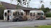 Minibuses destroyed in arson attack on Lincoln primary school