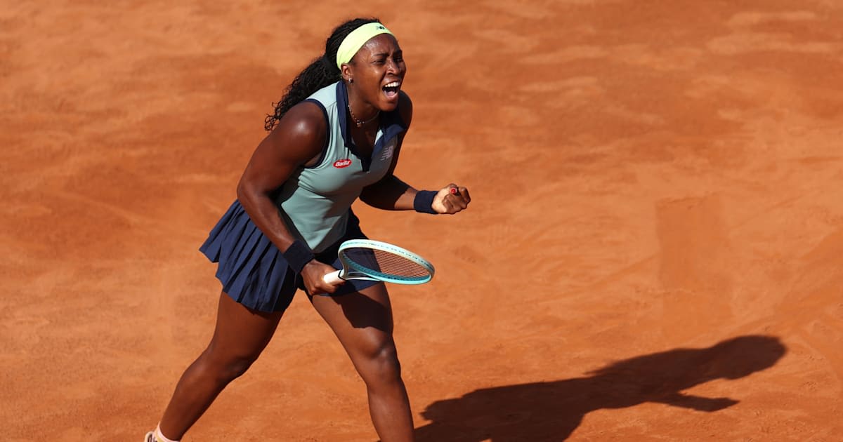 Tennis - Italian Open 2024: Coco Gauff advances to quarter-finals after comeback win over Paula Badosa