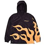 【A-KAY0】RIPNDIP 男女 FLAMING HOT ANORAK 連帽風衣外套 黑【RND3706BLAC】