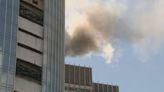 Smoke billows from Boston high-rise building