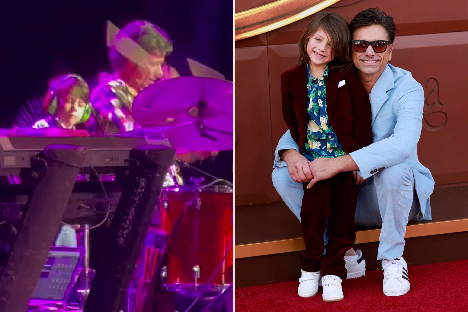 John Stamos Is Joined by Son Billy, 6, on Drums During Beach Boys Show: 'Had a Little Help From My Son'