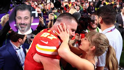 Fans Have Mixed Reactions to Jimmy Kimmel's Brazen Joke About Travis Kelce and Taylor Swift's Relationship