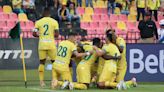 Bucaramanga vence a Águilas Doradas en casa y está en lo más alto de la Liga