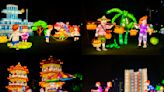 Striking lantern displays & over 15 food stalls at Lights by the Lake 2023