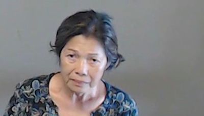 Woman, 61, arrested after ‘dousing man in gasoline and lighting him on fire’ then throwing Molotov cocktails