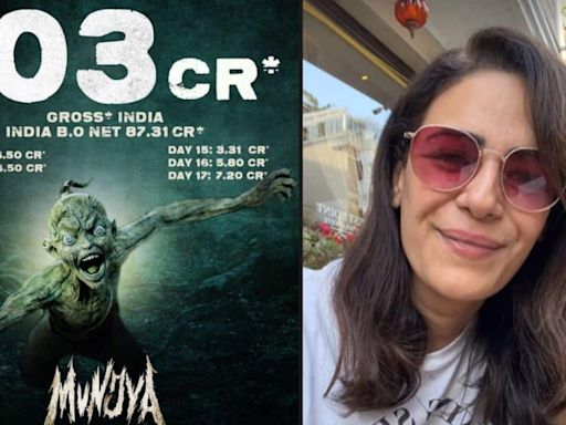 Munjya crosses Rs 100 cr in India; Mona Singh celebrates with her family in Turkey