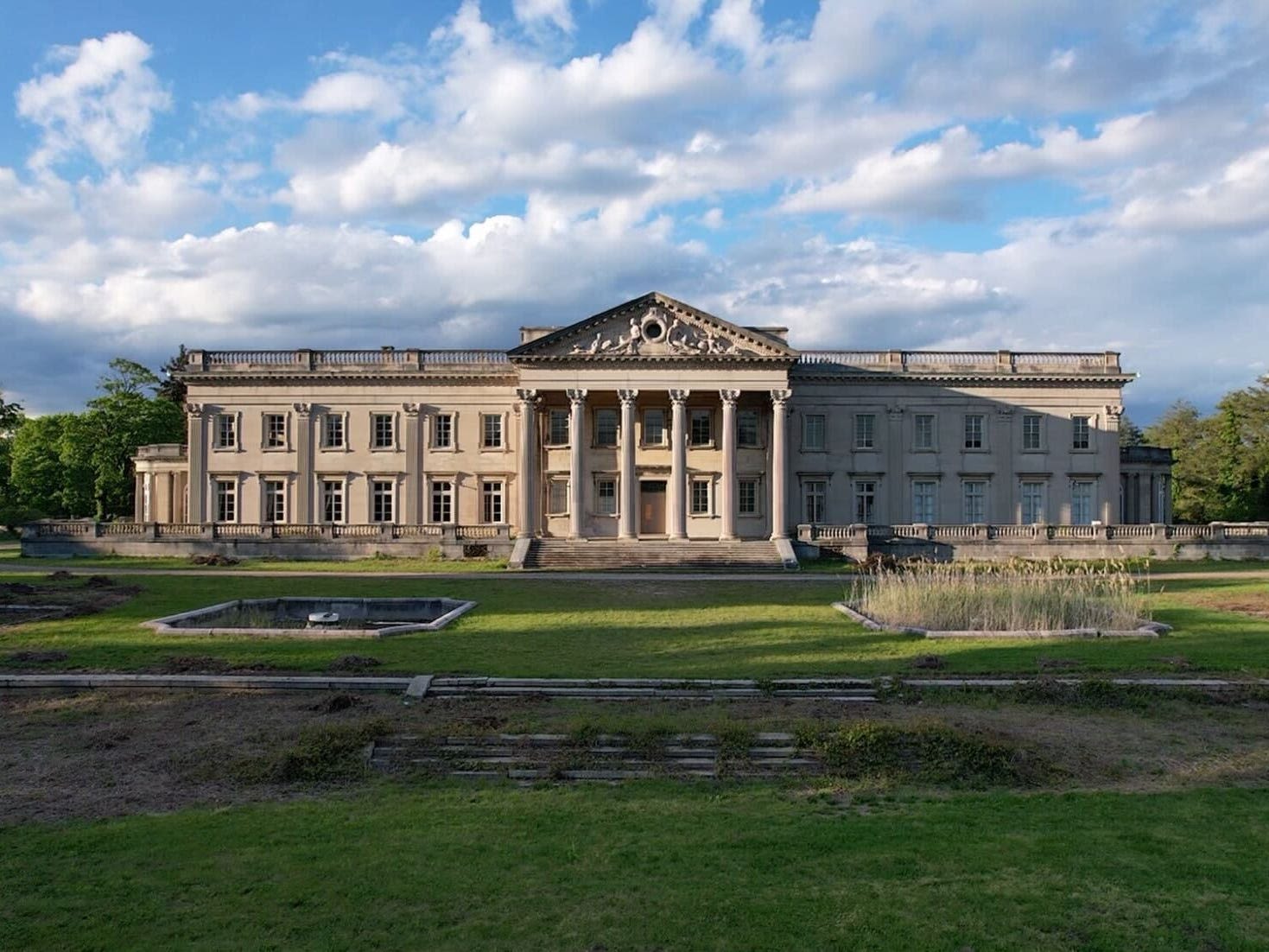 See inside a $300 million Gilded Age mansion built for heirs who died on the Titanic that sat abandoned for years