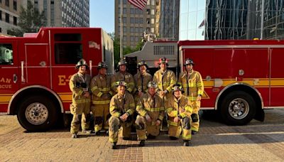 Norman firefighters participate in 9/11 memorial stair climb