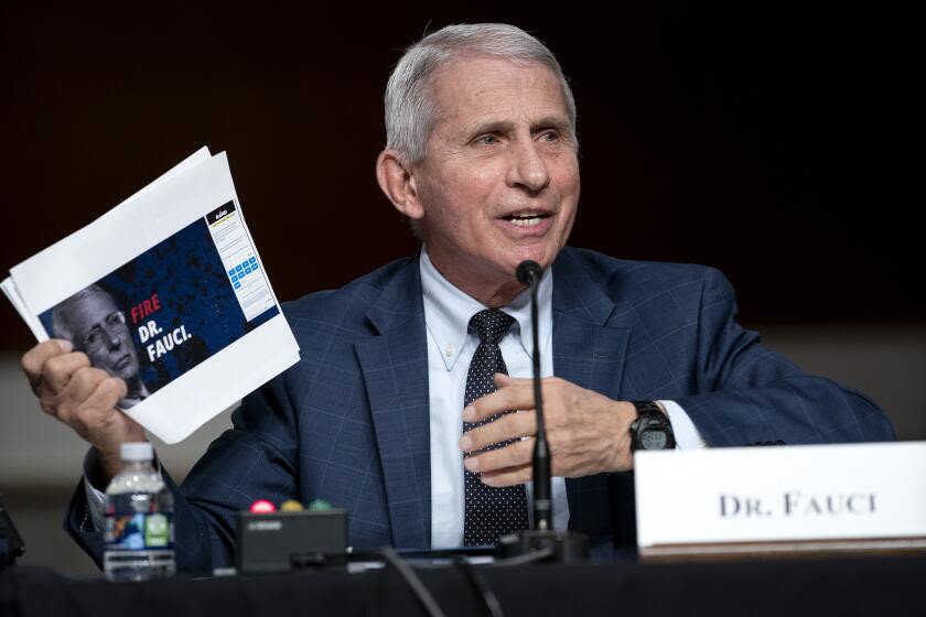 Column: Anthony Fauci's memoir strikes a crucial blow against the disinformation agents who imperil our health