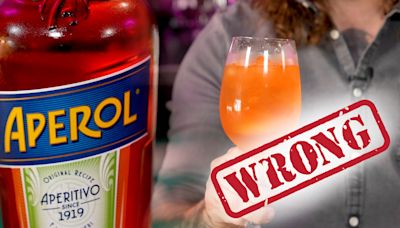 How To Make An Aperol Spritz - You're Doing It Wrong All Wrong