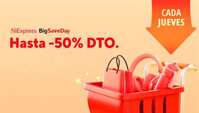 Hoy en AliExpress tienes descuentos de hasta el 50% en el Big Save Day: los mejores smartphones, consolas y más para ahorrar