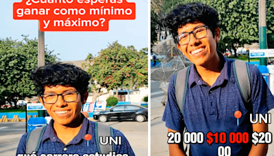 Estudiante de UNI afirma que ganará S/5.000 como practicante: “Si voy al extranjero es otra cosa, U$20.000”