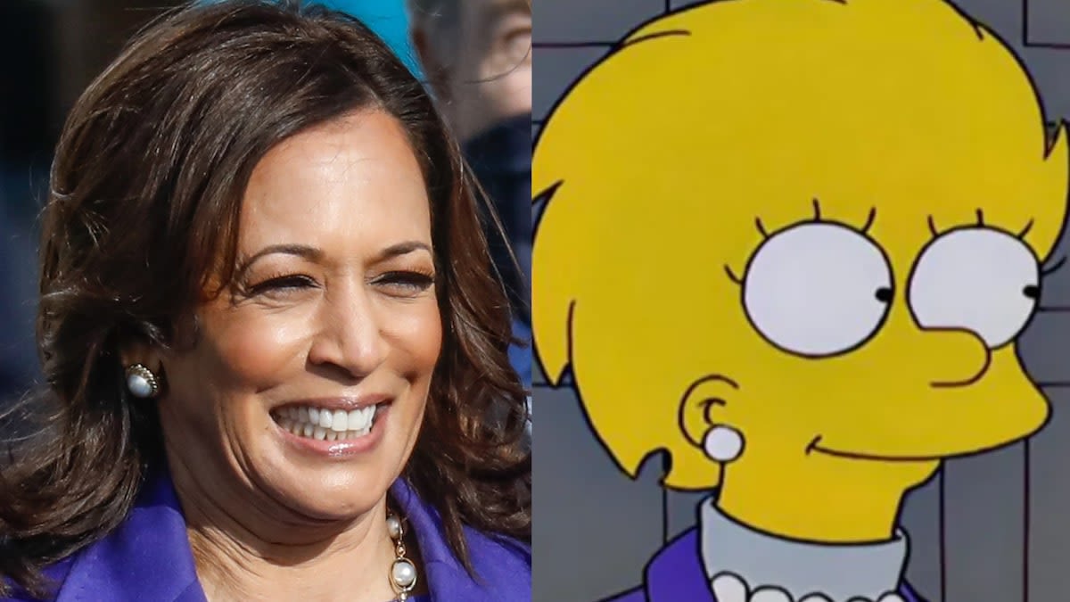 Kamala Harris Surprises 'Simpsons' Comic-Con Panel... Sorta!