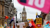 Strikes weigh on UK economy which stagnated in February