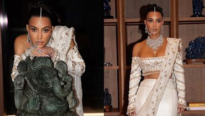 'Disrespectful, Inappropriate': Kim Kardashian Poses With Lord Ganesha Idol During Mumbai Visit, Deletes Photo After Backlash
