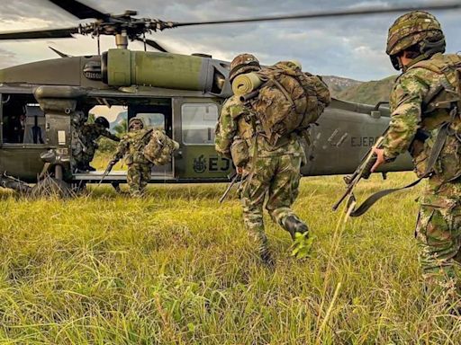 Cuerpos de uniformados asesinados en Argelia ya fueron recuperados y trasladados por las Fuerzas Militares