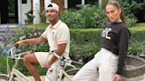 Jennifer Lopez Rocks Stylish Summer Look While Biking in the Hamptons with Friend Stevie Mackey