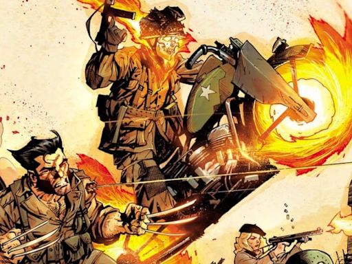 Marvel's World War II Ghost Rider Stars in New Series With Wolverine