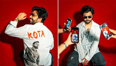 Jitendra Kumar sports a ‘Kota’ shirt from Kolkata label