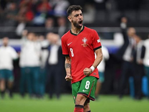 Struggling Bruno Fernandes does his duty to send Portugal to Euro 2024 quarter-final