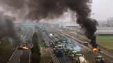 Thousands of Spanish farmers stage a second day of tractor protests over EU policies and prices